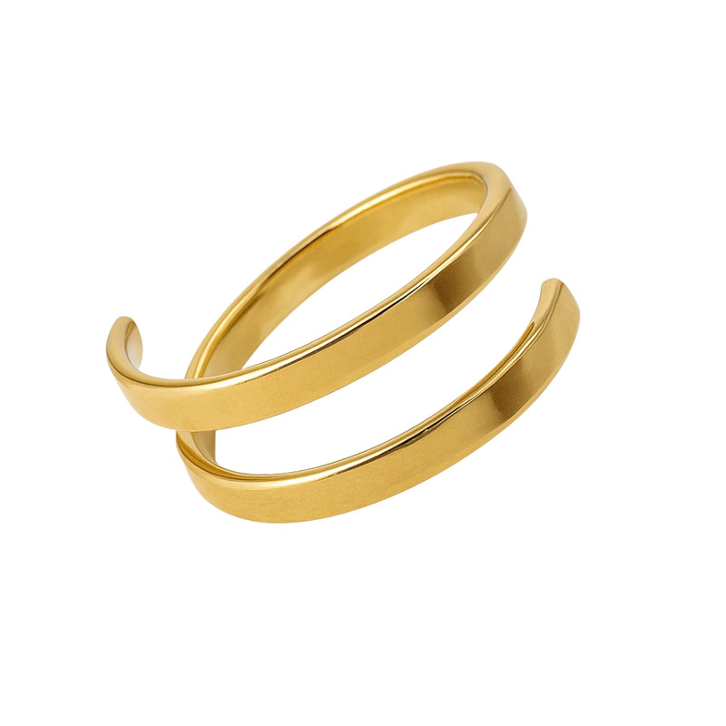 انگشتر طلا 18 عیار زنانه نوا گلد مدل ویولت سایز 60