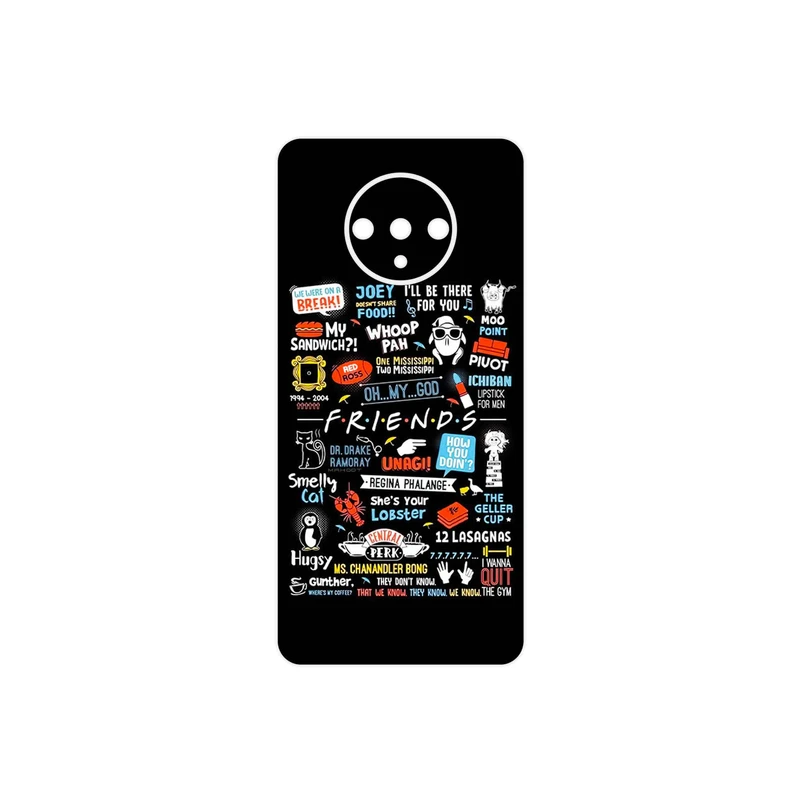 برچسب پوششی ماهوت مدل Friends 2 مناسب برای گوشی موبایل وان پلاس 7T