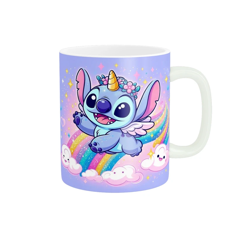 ماگ پادآفرین مدل کارتون استیچ و لیلو Stitch کد PM3705