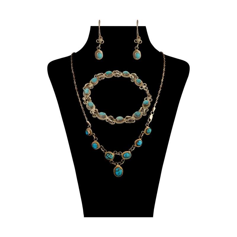 ست نقره زنانه مدل sw07