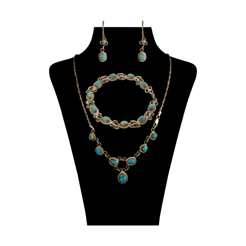 ست نقره زنانه مدل sw07