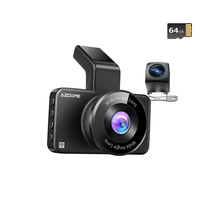 دوربین ثبت وقایع آزدوم مدل M17 Pro دو لنز با کارت حافظه