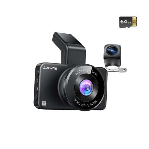 دوربین ثبت وقایع آزدوم مدل M17 Pro دو لنز با کارت حافظه