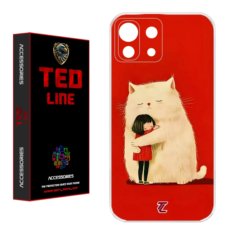 کاور تدلاین طرح گربه کد 1170 مناسب برای گوشی موبایل شیائومی Mi 11 Lite