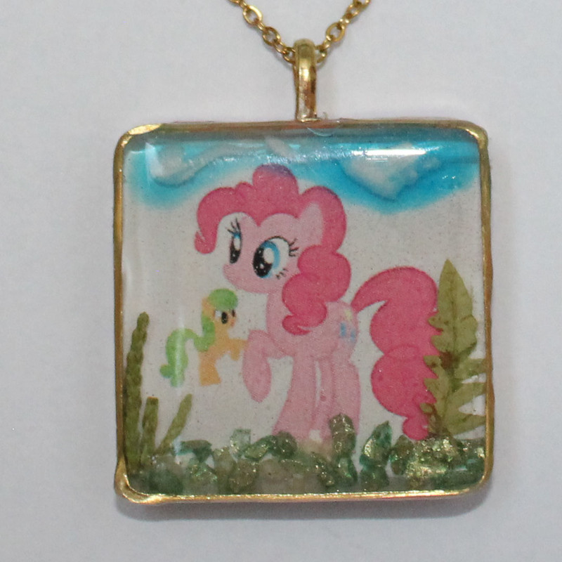 گردنبند دخترانه مدل پانی کوچولو