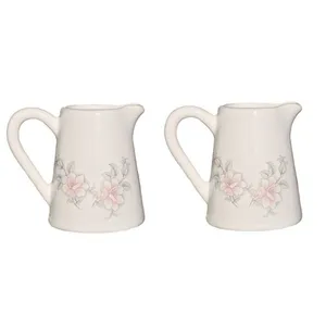 ست سس خوری و آبلیمو خوری مدل مینی flower کد 913 مجموعه دو عددی 