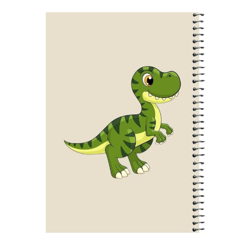 دفتر مشق 80 برگ اس جی مدل دایناسور   