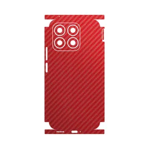 MAHOOT Red-Fiber-FullSkin Cover Sticker for Honor X8b