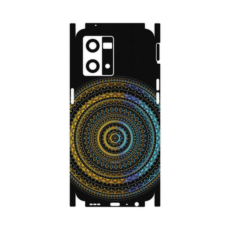 برچسب پوششی ماهوت مدل Mandala Design 2-FullSkin مناسب برای گوشی موبایل اپو Reno 8 4G