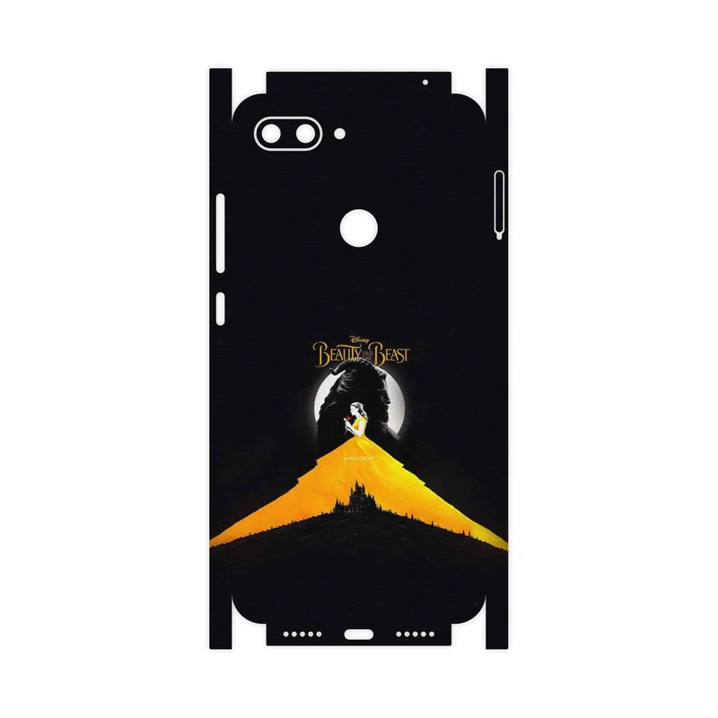 برچسب پوششی ماهوت مدل Beauty and the Beast-FullSkin مناسب برای گوشی موبایل شیائومی Mi 8 Lite