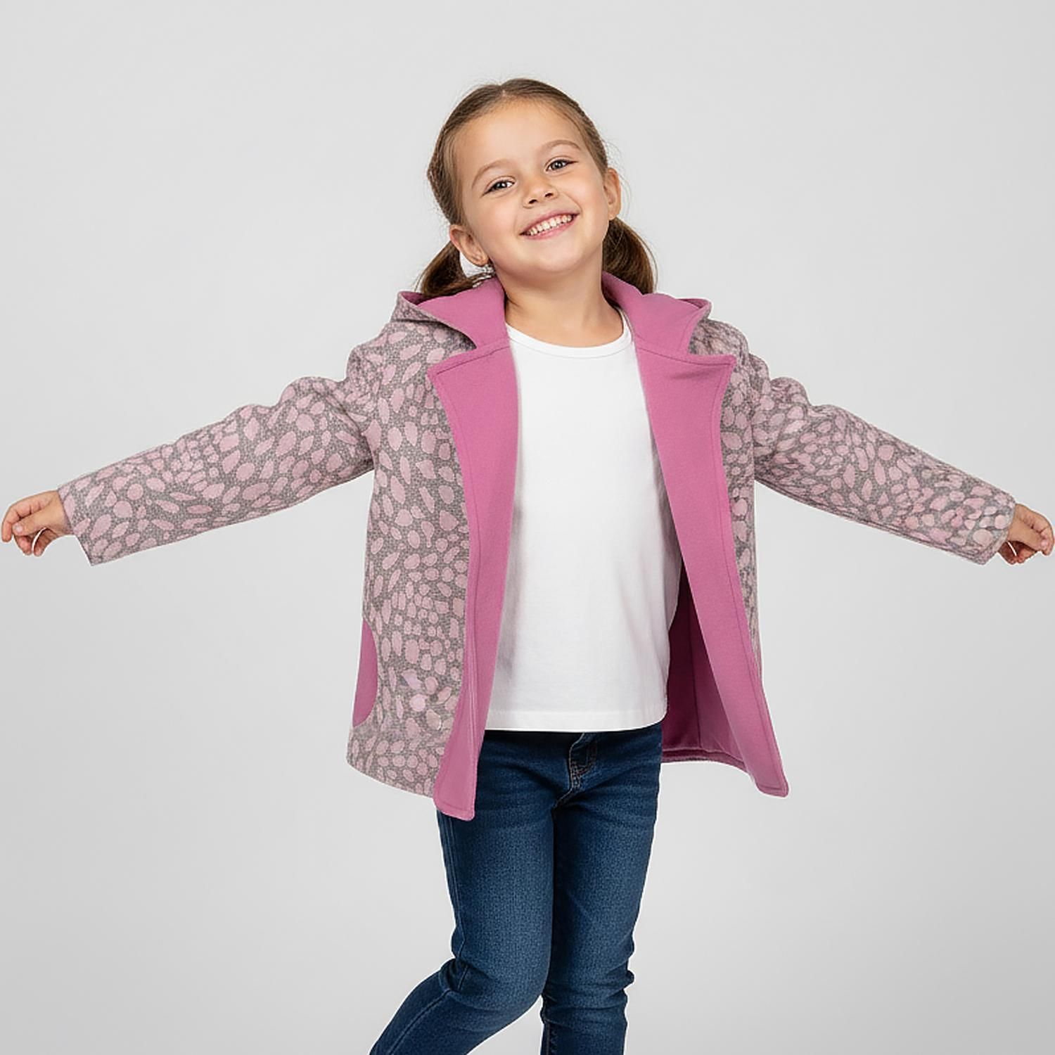 پالتو دخترانه پیانو مدل 1039/85 -  - 1