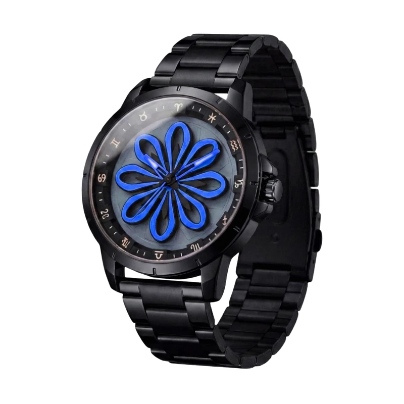 ساعت مچی عقربه‌ای کوارتز مردانه مدل اسپرت لوکس صفحه رینگ چرخان کد JR005