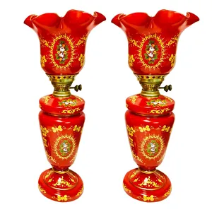 شمعدان مدل لاله نوروزی کد HZ55 بسته دو عددی