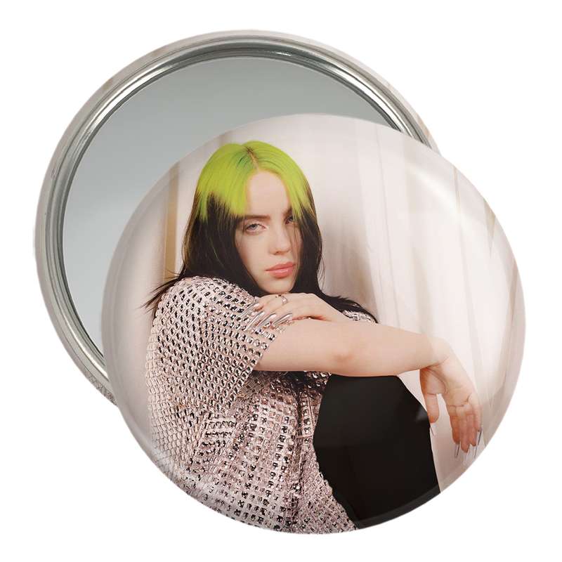 آینه جیبی خندالو مدل بیلی آیلیش Billie Eilish  کد 19159