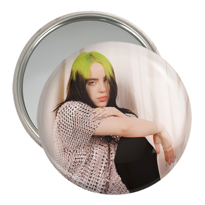 آینه جیبی خندالو مدل بیلی آیلیش Billie Eilish  کد 19159
