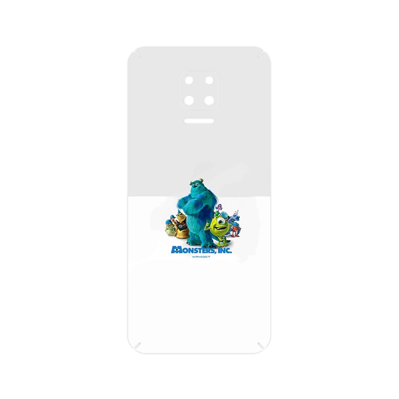 برچسب پوششی ماهوت مدل Monsters Inc مناسب برای گوشی موبایل شیائومی Redmi Note 9S