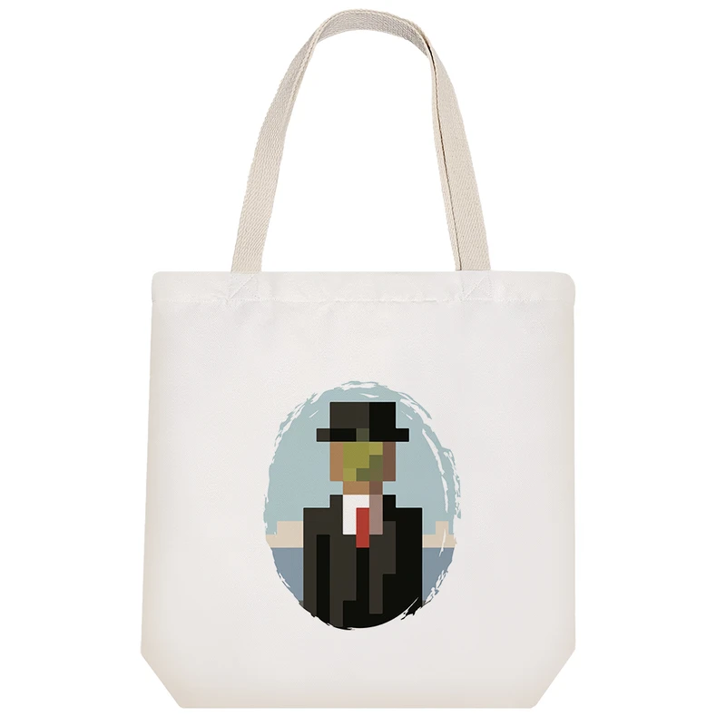 ساک خرید خندالو مدل نقاشی پسر انسان کد 10485