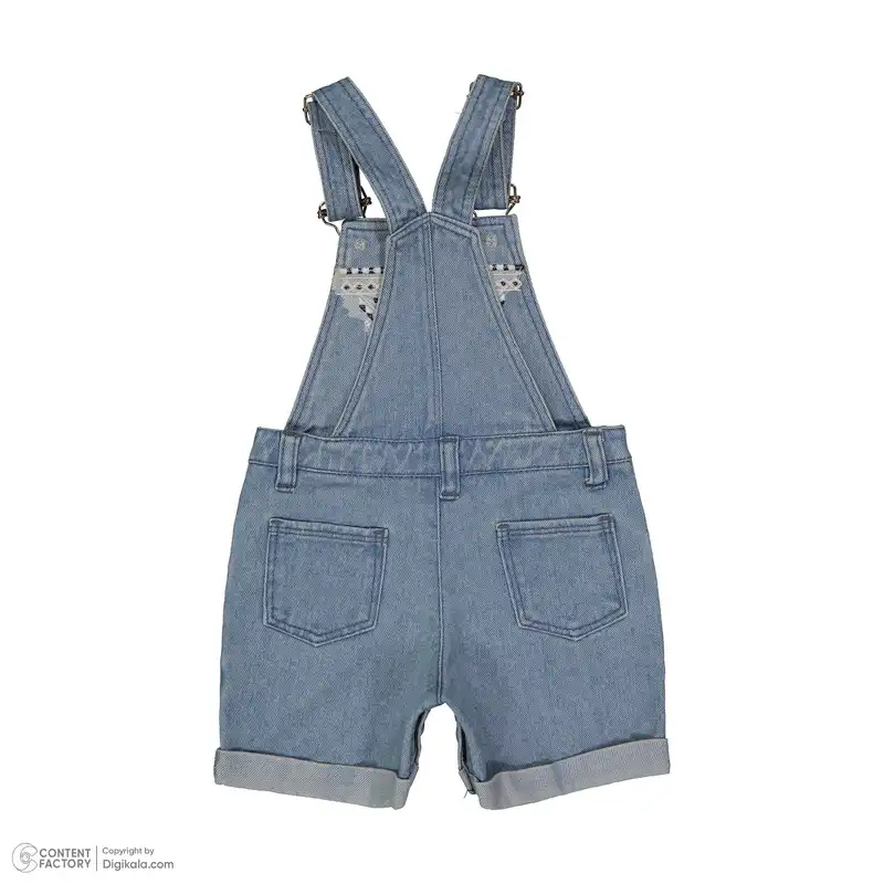 ست تیشرت و سرهمی جین نوزادی ایندیگو مدل 13105