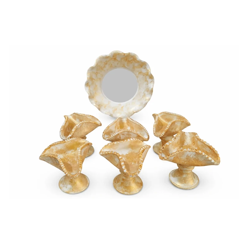 ست ۷ تکه هفت سین سفالی کد ۶۶