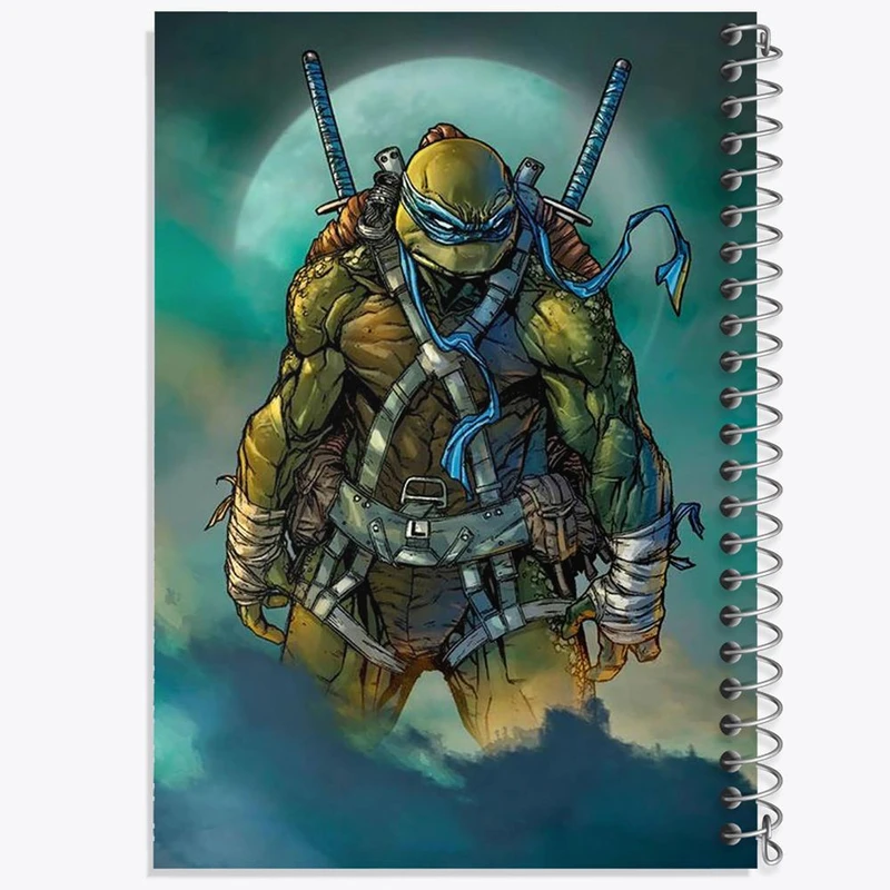 دفتر نقاشی 50 برگ خندالو مدل لاک پشت های نینجا کد 2260