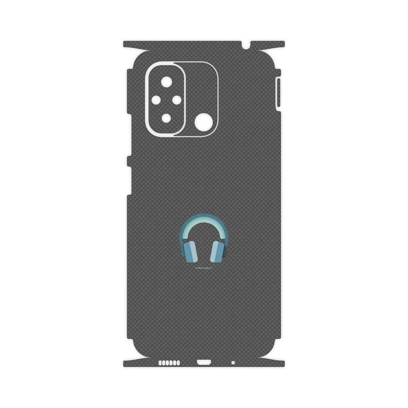 برچسب پوششی ماهوت مدل Minimal Headphone Icon-FullSkin مناسب برای گوشی موبایل شیائومی Redmi 12C
