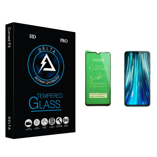 محافظ صفحه نمایش سرامیکی دلتا مدل HD مناسب برای گوشی موبایل شیائومی Redmi Note 8 Pro