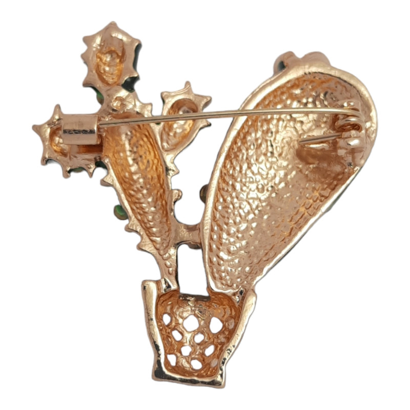 گل سینه زنانه مدل کاکتوس گل سینه زنانه مدل کاکتوس