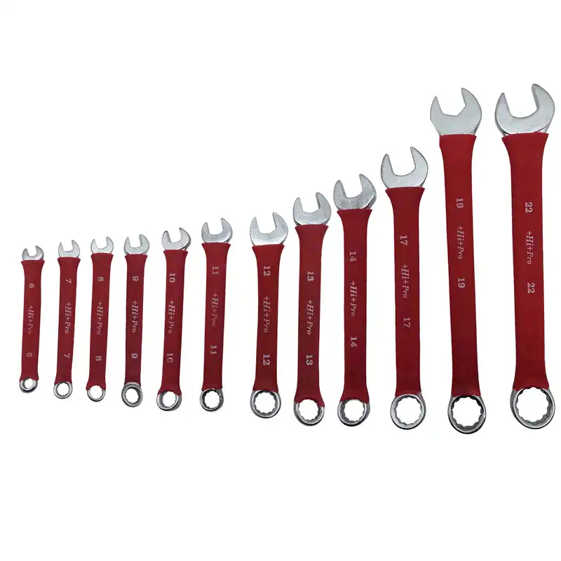 آچار یکسر تخت و یکسر رینگی هی پرو مدل SD-120 بسته 12 عددی