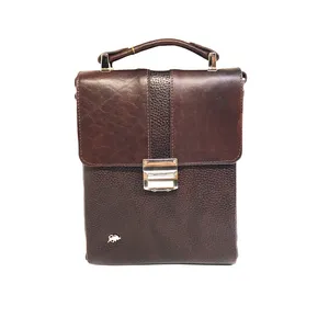 کیف رودوشی مردانه سرزمین چرم مدل فرانک K2