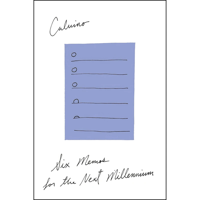 کتاب Six Memos for the Next Millennium اثر Patrick Creagh and Geoffrey Brock انتشارات Mariner Books