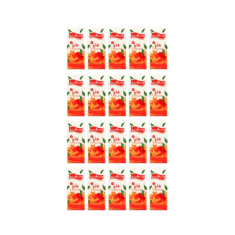 آبمیوه هلو چکر - 200 میلی لیتر بسته 20 عددی