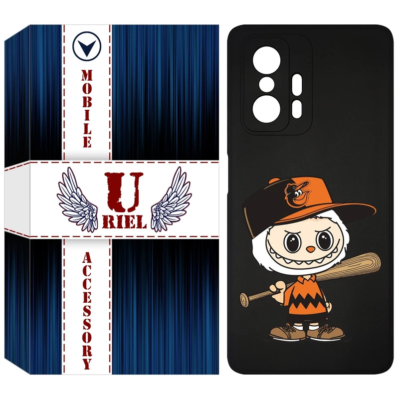 کاور یوریل مدل KSH کد 128 طرح عروسک لبوبو مناسب برای گوشی موبایل شیائومی 11T / 11T Pro