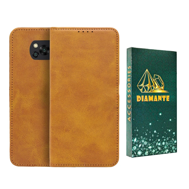 کیف کلاسوری دیامانته مدل Spark Gn مناسب برای گوشی موبایل شیائومی Poco X3 / X3 NFC