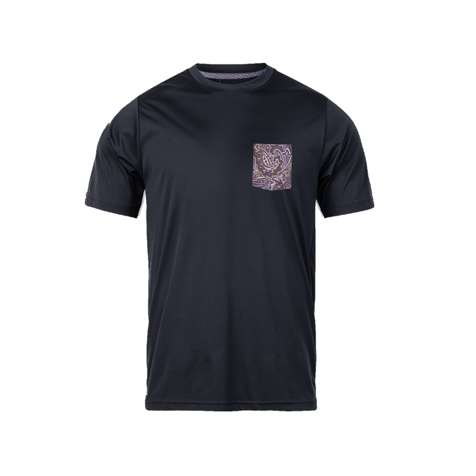 تی شرت آستین کوتاه مردانه رانژ مدل جیب دار کد 22RA04D05M-2455-01