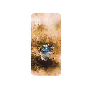 MAHOOT Collage of surreal Portrait of Men Cover Sticker for Samsung Galaxy A01 Core