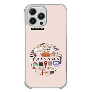 AKAM AMCWTA13PROMAX-FRIENDS3 Cover For Apple iPhone 13 Pro Max