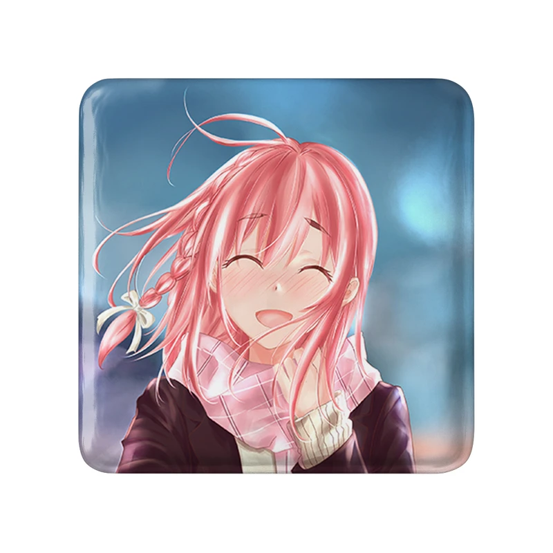 مگنت خندالو طرح ساکوراساوا انیمه کانوجواوکاری  مدل مربعی کد 18173