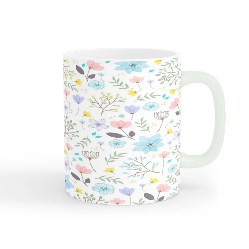  ماگ طرح گل a-382