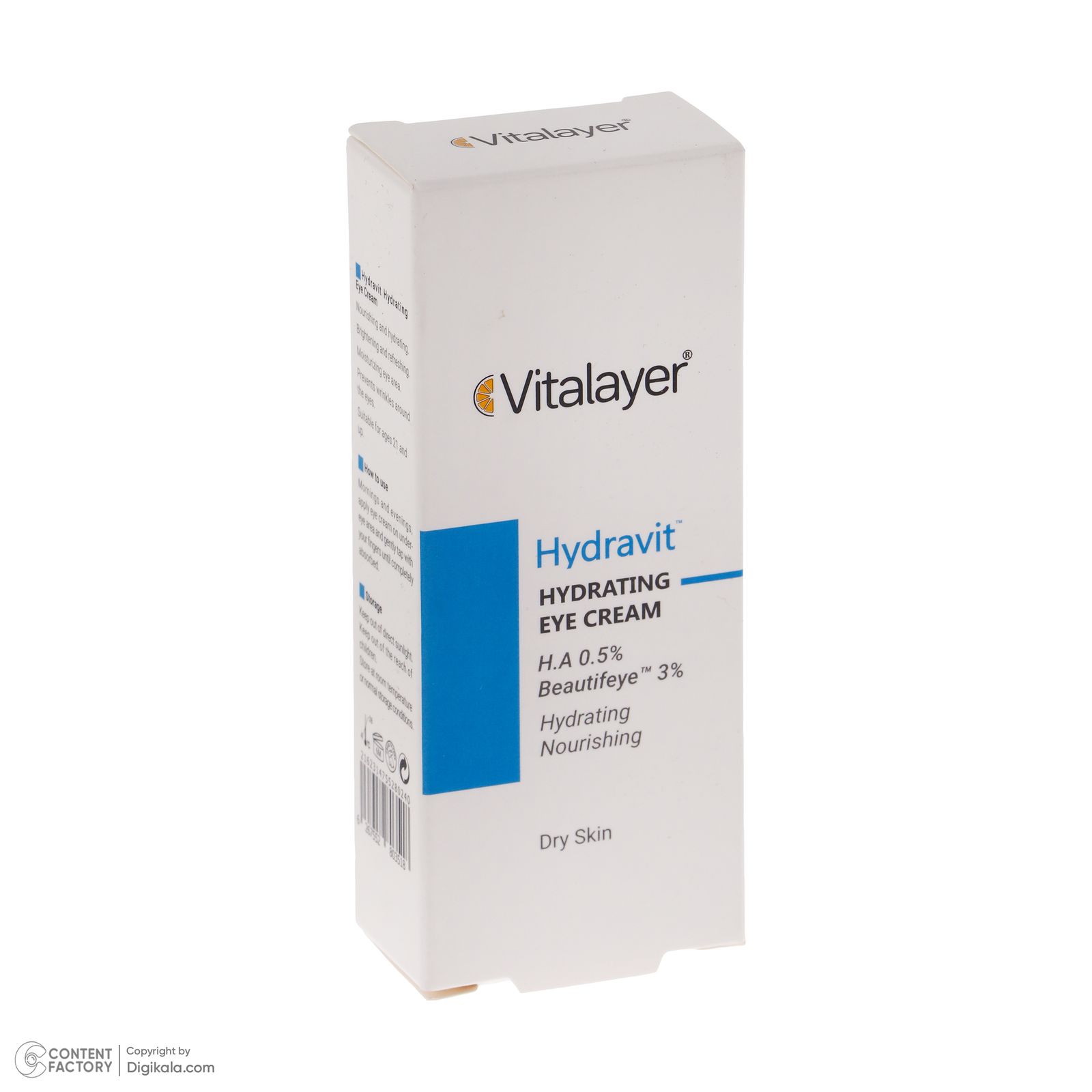 کرم دور چشم ویتالیر مدل Hydravit حجم 20 میلی لیتر -  - 5