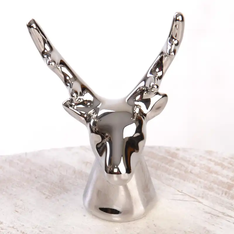 مجسمه مدل سردیس سرامیکی طرح گوزن کد 07