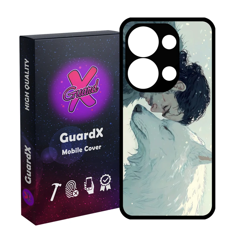 کاور گارد ایکس طرح جان اسنو مدل 10923 مناسب برای گوشی موبایل شیائومی Redmi Note 13 Pro 4G / Poco M6 Pro 4G