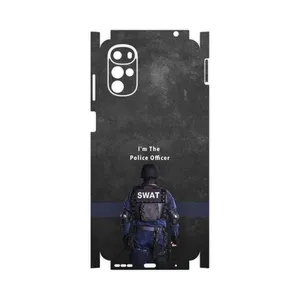 MAHOOT Police Officer-FullSkin Cover Sticker for Motorola Moto G22