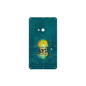 MAHOOT Collage of Earth Face Cover Sticker for Nokia Lumia 625