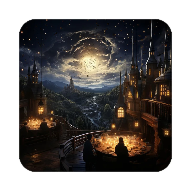 زیر لیوانی کاکتی طرح هری پاتر Harry Potter مدل mp42482