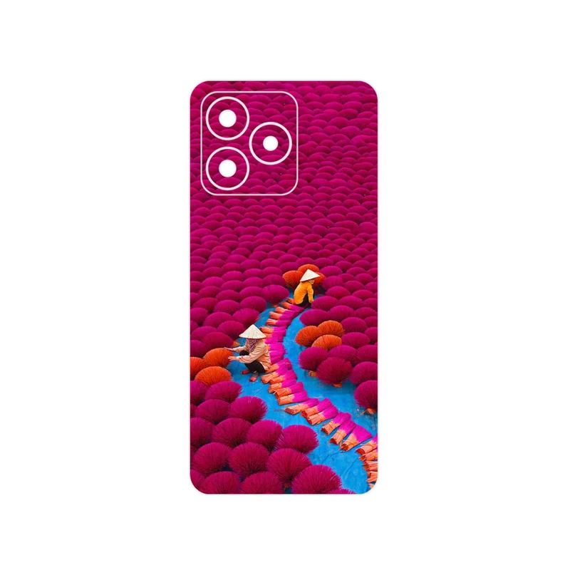 برچسب پوششی ماهوت مدل Vietnam Incense Wood Farms مناسب برای گوشی موبایل ریلمی C53