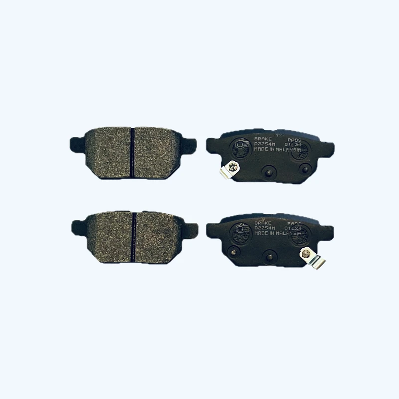 لنت ترمز عقب آی بی کی مدل D2254M دو جفت مناسب برای تویوتا کرولا و تویوتا پریوس