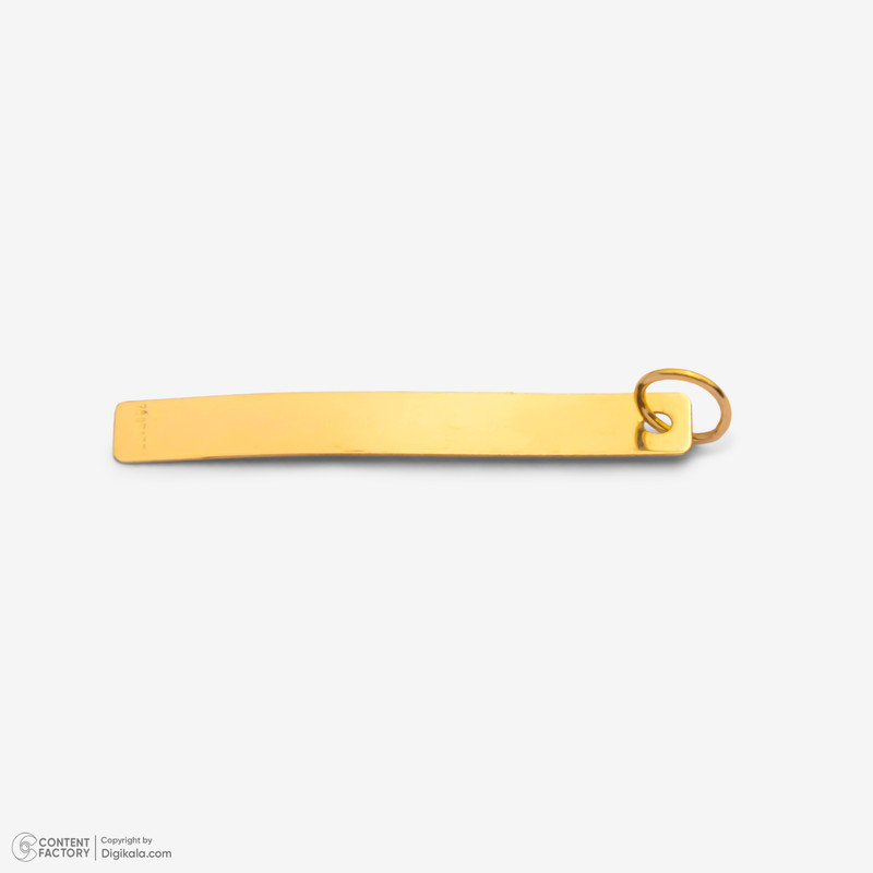 آویز گردنبند طلا 18 عیار زنانه مایا ماهک طرح مستطیل کد MM2164