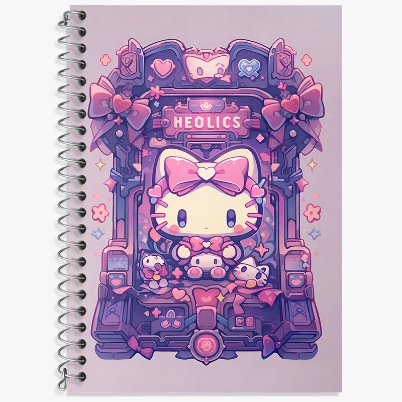 دفتر لغت 50 برگ خندالو طرح کرومی (Kuromi) کد N4218