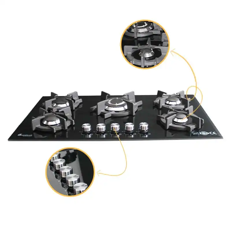 اجاق گاز صفحه ای آذرلوکس مدل G05ML-C18B