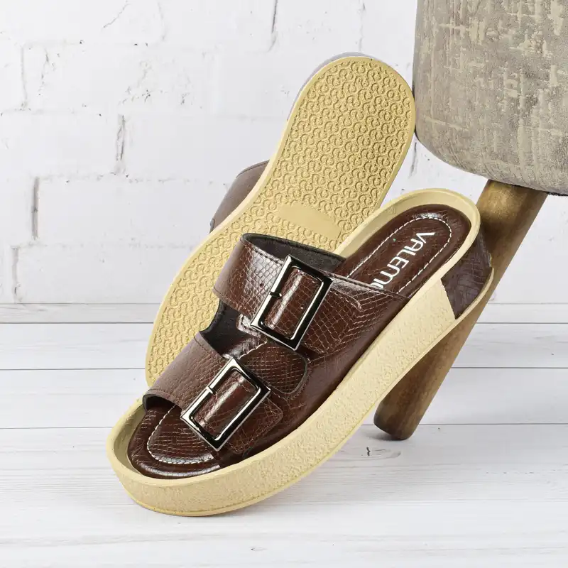 دمپایی زنانه والمو مدل نابارا کد BR.2933